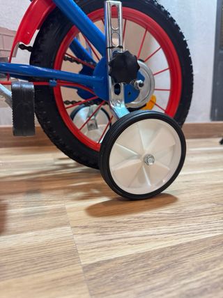 Bicicleta infantil Spiderman