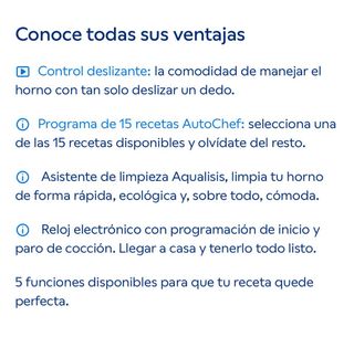 Horno compacto microondas Balay gris