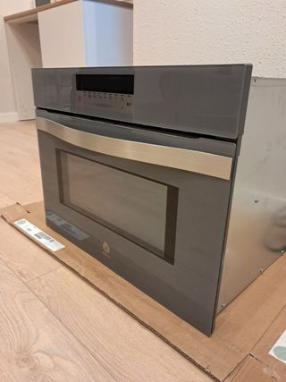 Horno compacto microondas Balay gris