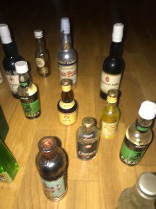 Collezione Bottiglie Miniatura Anni '80