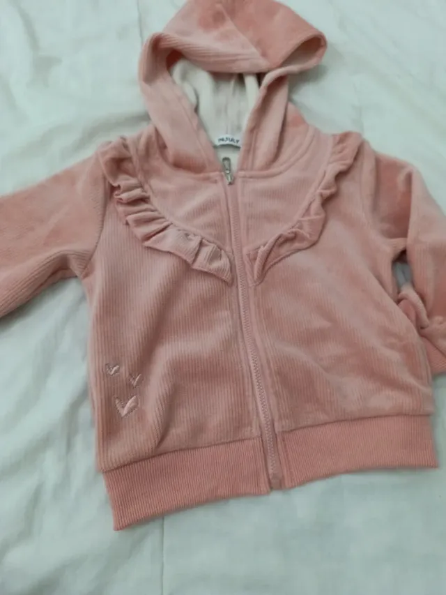 Conjunto chándal niña rosa