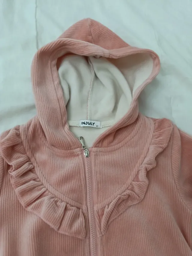 Conjunto chándal niña rosa