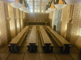 Maqueta The Great Hall Harry Potter