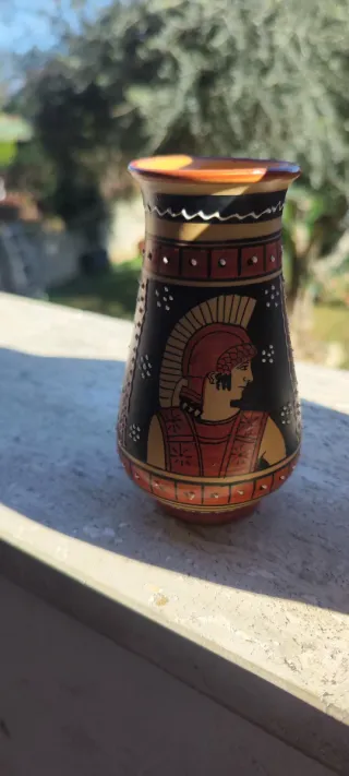 Vaso Deruta dipinto a mano