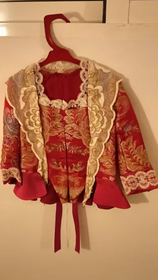 Traje de Fallera con Manteletas