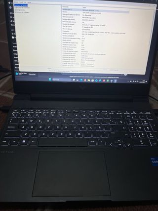 HP Victus 15 i5 12ª gen / RTX 3050 / 16GB RAM / 51