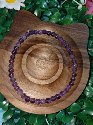 Bracciale Ametista 4mm
