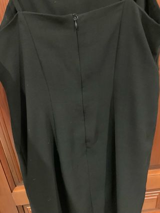 Vestido negro básico tirantes