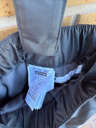 Pantalón nieve niño Decathlon T 6 años