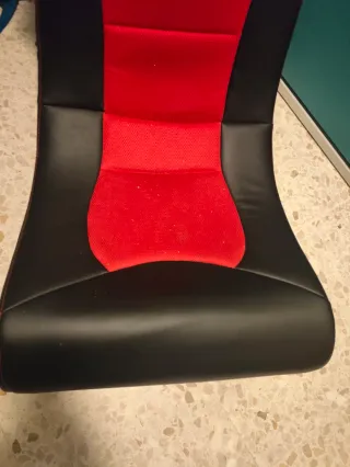 Silla Gamer Racing Negra y Roja