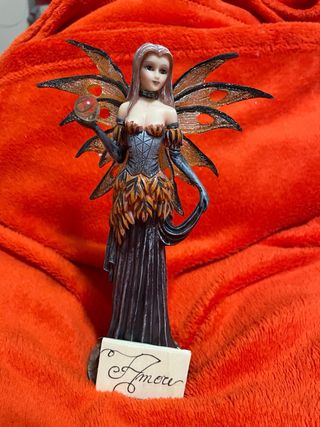 Fata Les Alpes con targhetta Amore