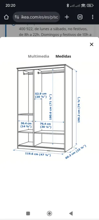 Armario IKEA SONGESAND