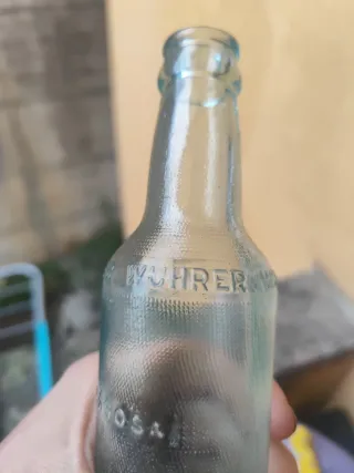 Lotto 3 bottiglie vintage Gassosa Wührer