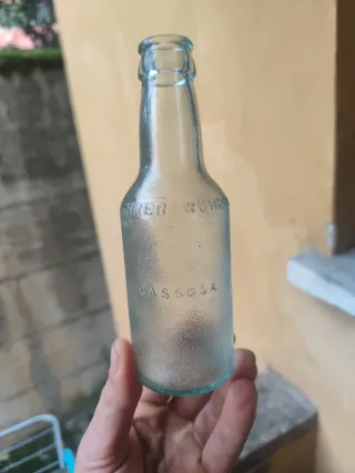 Lotto 3 bottiglie vintage Gassosa Wührer