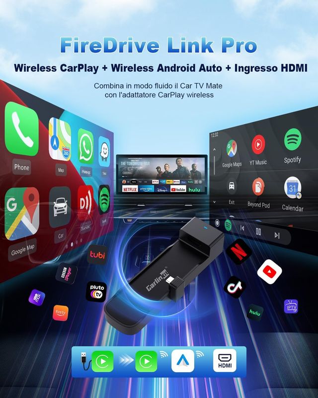 Carlinkit Firedrive Link Pro Wireless