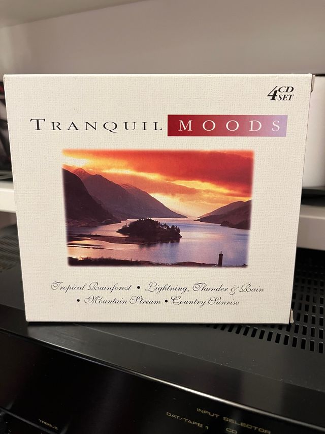 Set di 4 CD Tranquil Moods (Meditazione e relax)