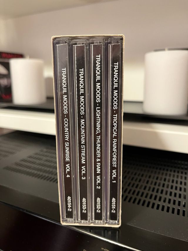 Set di 4 CD Tranquil Moods (Meditazione e relax)