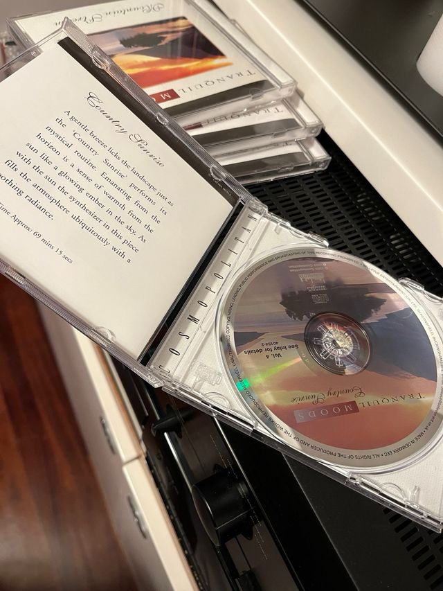 Set di 4 CD Tranquil Moods (Meditazione e relax)