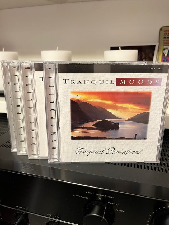 Set di 4 CD Tranquil Moods (Meditazione e relax)