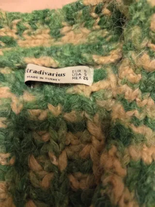 Cárdigan corto de punto