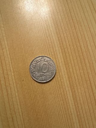 Moneda 10 Céntimos 1959