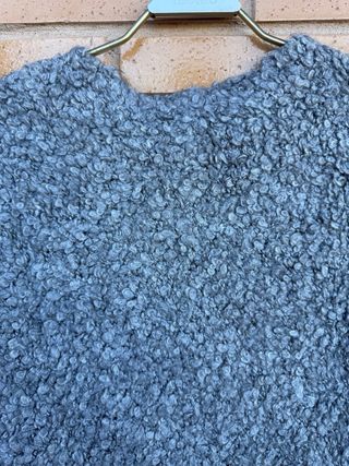 Jersey Zara Gris Mujer