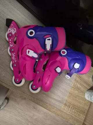 Patines infantiles y equipamento