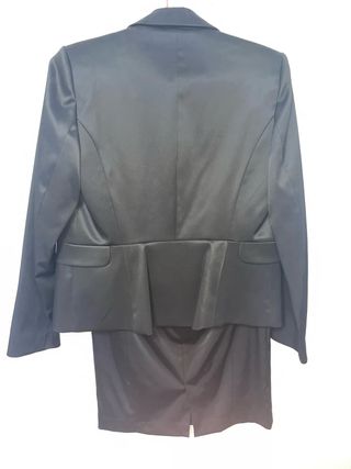 Traje de chaqueta y falda Mango negro