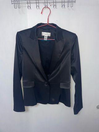 Traje de chaqueta y falda Mango negro