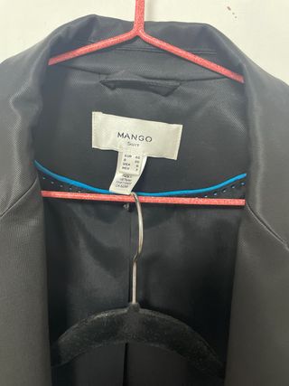Traje de chaqueta y falda Mango negro