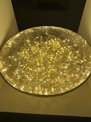 Fuente decorativa Zara Home dorada