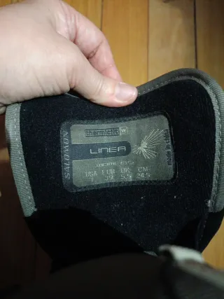 Botas Snowboard Salomon Talla 39