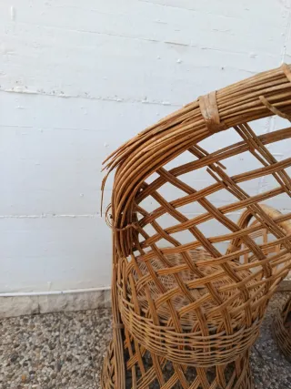 Pareja Sillones de Mimbre