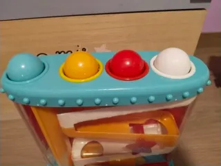 Juguete bebe causa efecto pelotas martillo