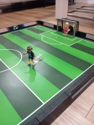 Futbolín Playmobil