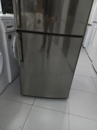 Nevera combi plateada 188,cm garantía + entrega