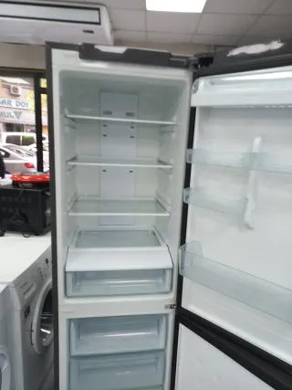 Nevera combi plateada 188,cm garantía + entrega