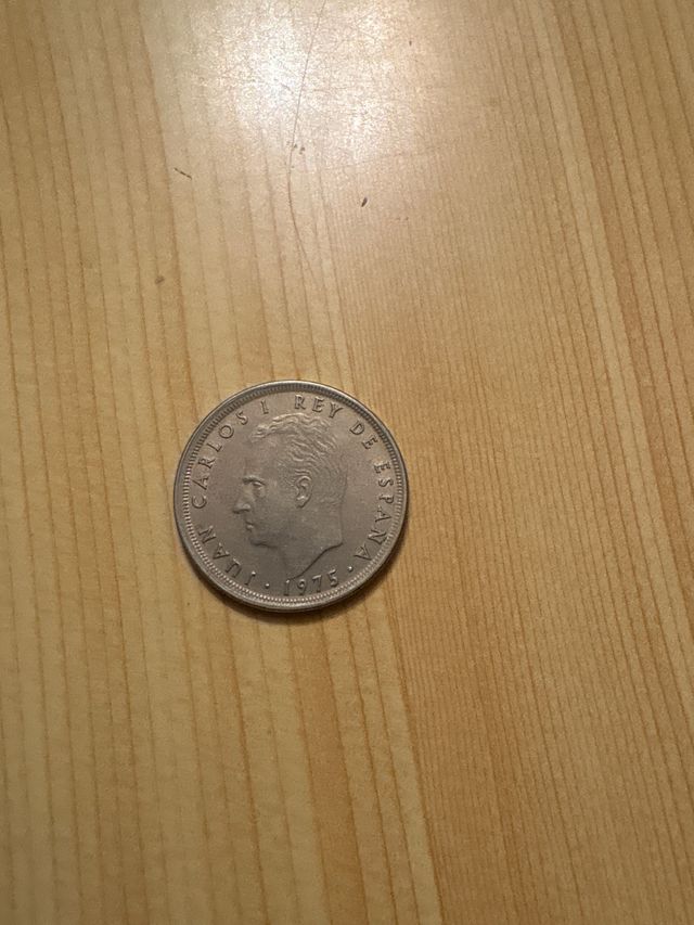 Moneda 25 Pesetas 1975 Corona