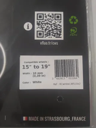 Tiras Reflectantes Rueda Moto VFLUO