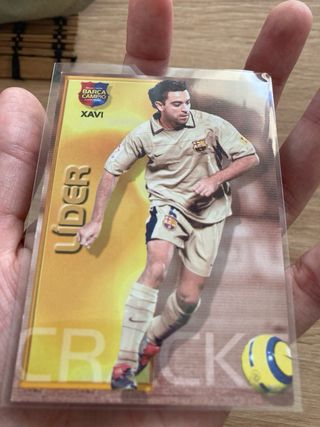 Cromo Xavi Hernández Megacracks 2004-2005