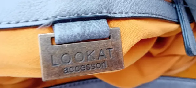 Bolso amarillo y gris Lookat