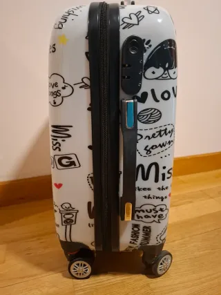 Maleta infantil/juvenil con dibujos