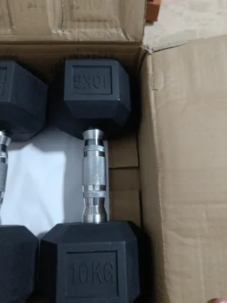 Mancuerna 10 Kg (una). Nueva.
