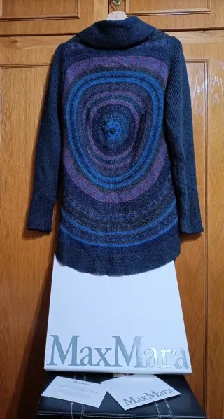 Cárdigan Weekend Max Mara lana mohair L con caja