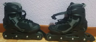 Patines en línea negros