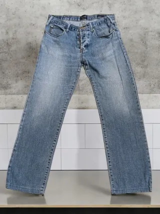 Pantalones Vaqueros Armani Azules