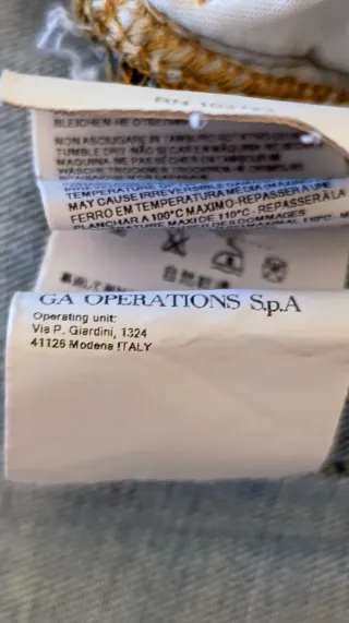 Pantalones Vaqueros Armani Azules