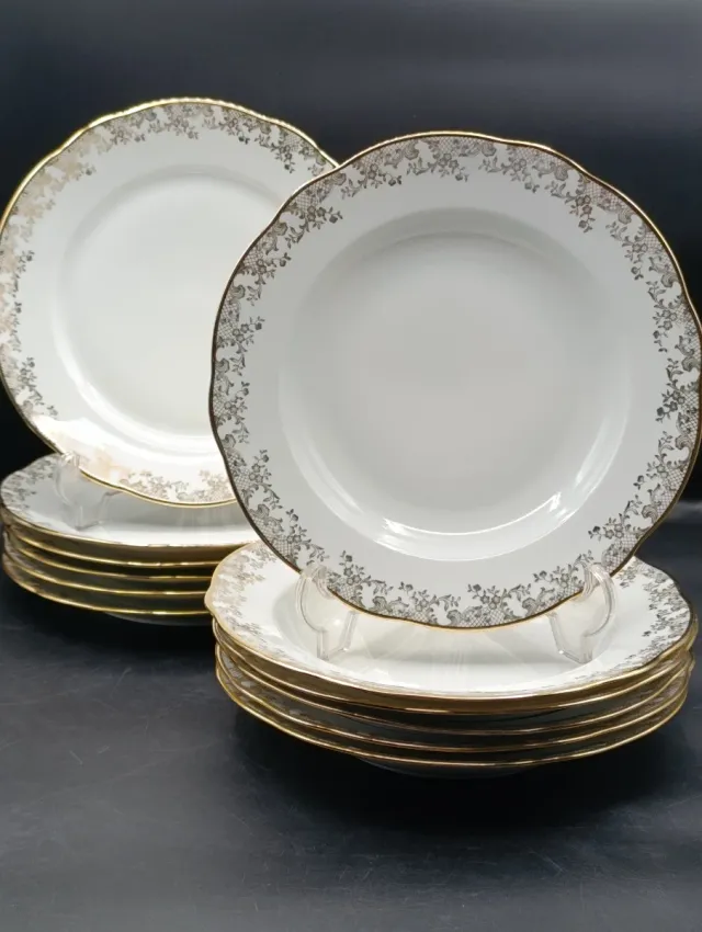 Vajilla porcelana francesa para 6 Servicios