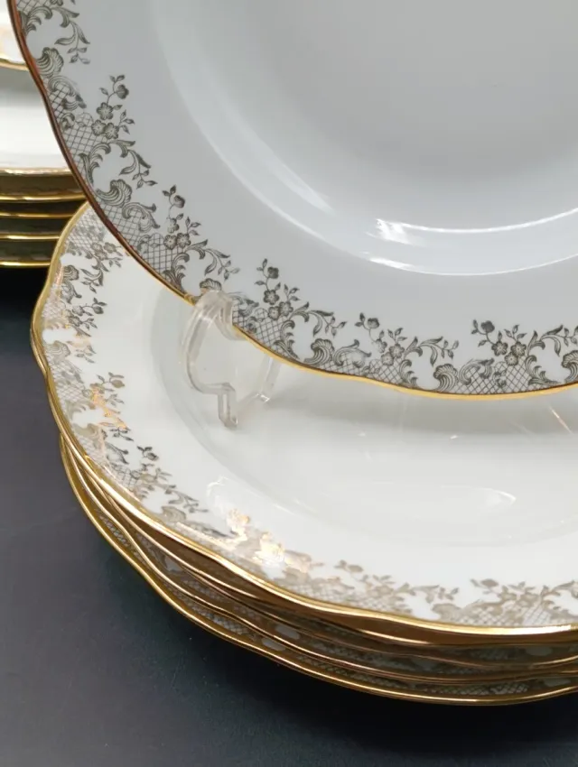 Vajilla porcelana francesa para 6 Servicios