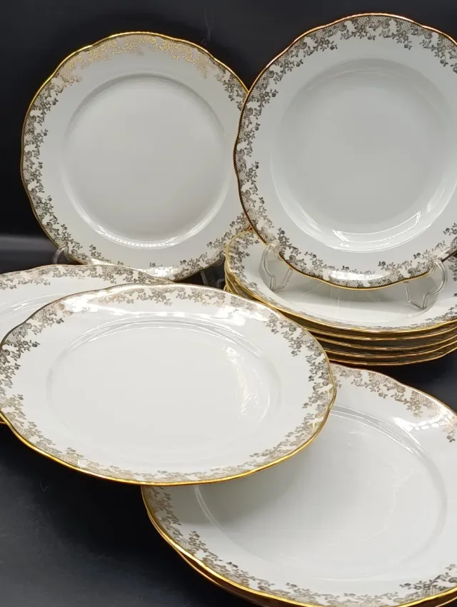 Vajilla porcelana francesa para 6 Servicios